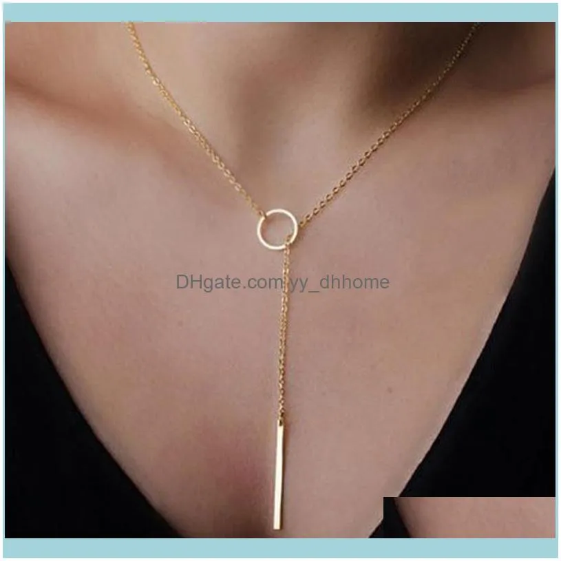 Hängsmycken smyckenCustom namn klassiska damer rostfritt stål halsband geometri hänge kvinnliga vänskap mode smycken halsband chokers d