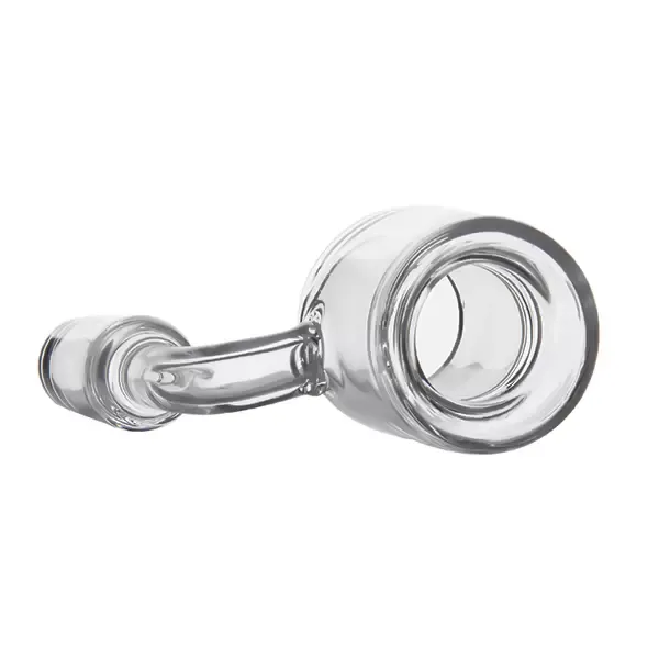 2022 nuovo 2mm di spessore quarzo termico XXL Banger chiodo doppio tubo diametro esterno 28mm ciotola con 10mm 14mm 18mm giunto trasparente per Dab Rig