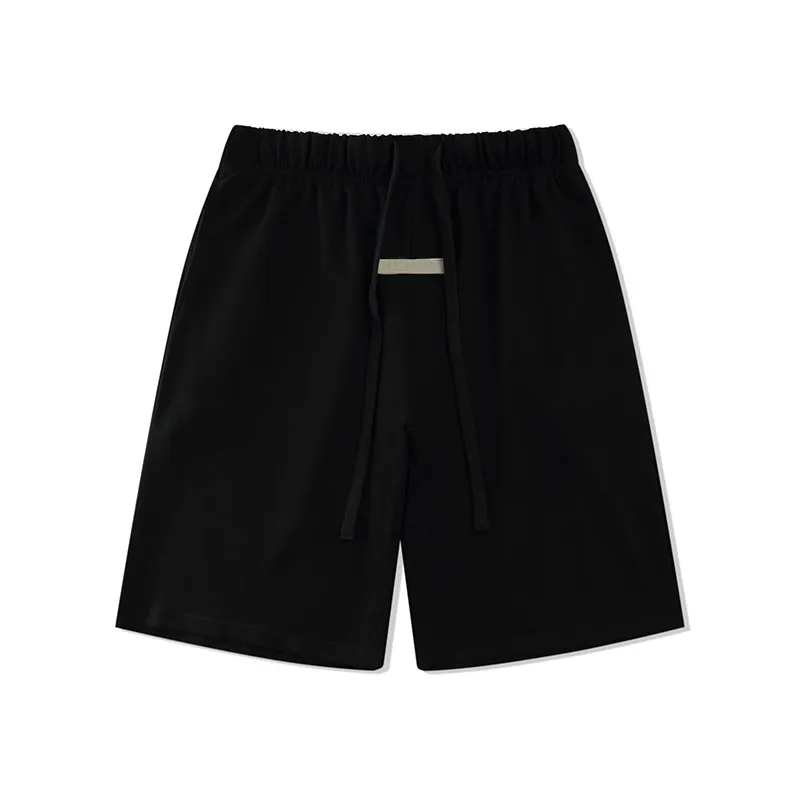 21ss Reflective High Street Shorts Men`s Casual Sports Pant Loose Oversize Style Drawstring Short Pants Trend Designer