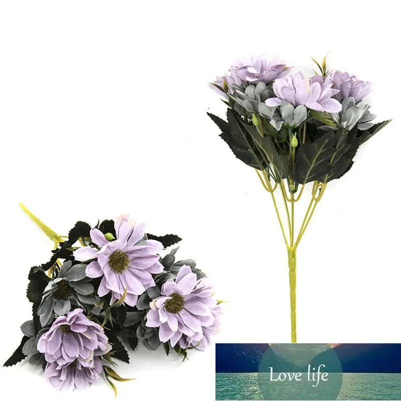 Decoratieve bloemen kransen simulatie daisy boeket bruiloft ceremonie evenement party display pografische rekwisieten home decor kunstmatig