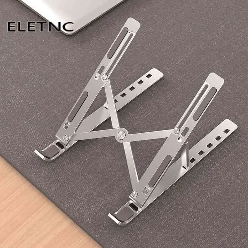 Portable Laptop Stand Adjustable For Macbook Computer Tablet Foldable Notebook Stand Cooling iPad Aluminium Holder Accessories