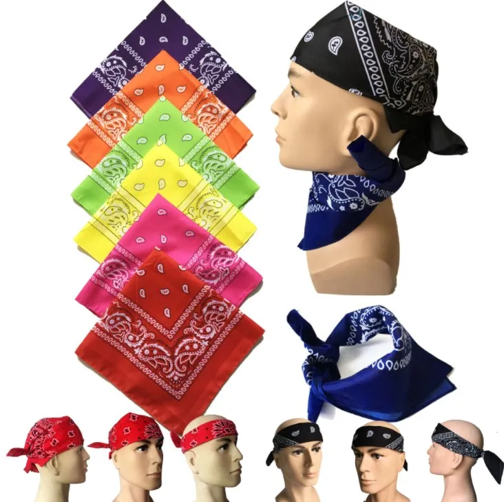 NewCycling Mask Handkerchief Magic Anti-UV Headband Algodão Cachecol Hip Hop Multifuncional Bandanas Pulseira Headscarf Color Misto EWD5868