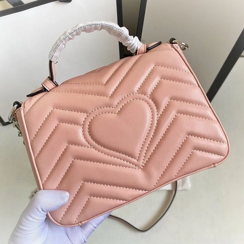 2021Classic Designers bags Cowhides Leather shouldeR chain purse fashion wave chains purses cowhide handbag presbyopic card holder evening bag messenge