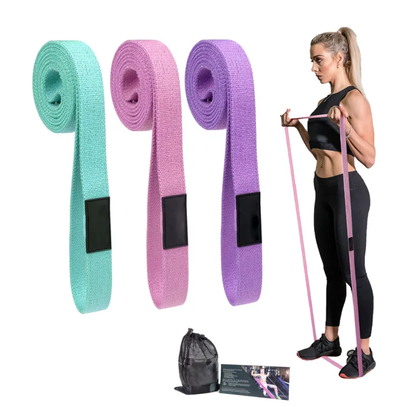 Weerstand Dij Bands Elastico Fitness Booty Rubber Expander Elastiek voor Yoga Home Workout Gyms Exerciseapparatuur Accessoires C0224