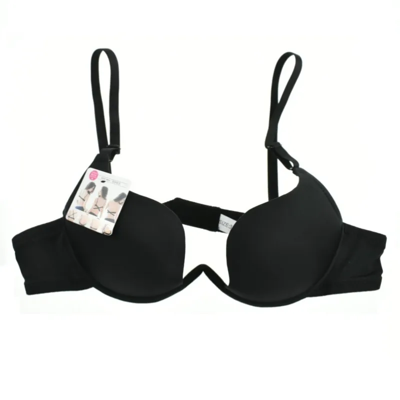 Super Push-Up Deep V-Cup Backless U-Cup Bra