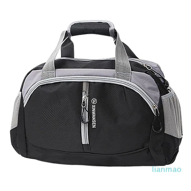 Duffel sacos Oxford homens viajar à prova d 'água portátil bolsa preto t731 grande capacidade de dufle saco