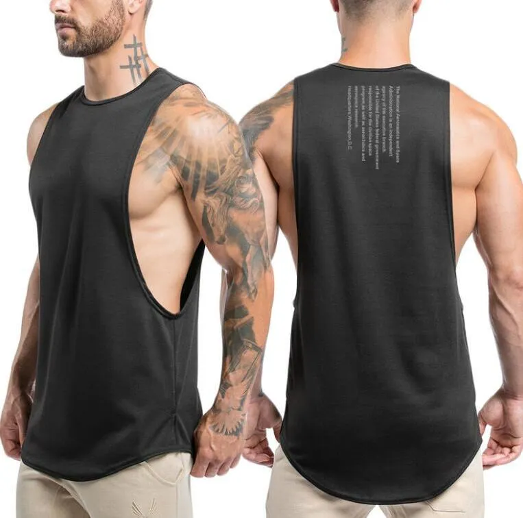 Summer Designer Mens Tank Top Fashional Sport Bodybuilding High Quality Gym Clothes Vests Clothing Casual Underwear Tops M-XXL 2 Style