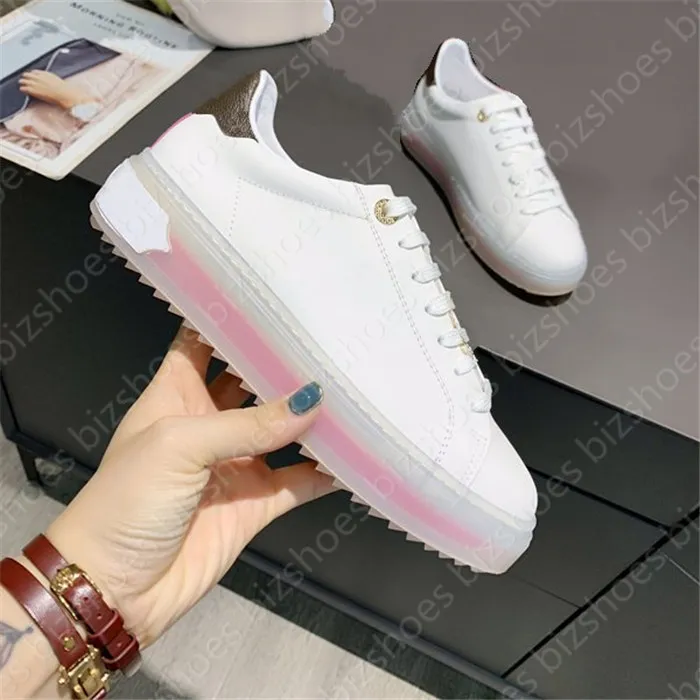 Time Out Sneaker White Casual Shoes Runner Trainer Aighten Plataforma Zapato Mujeres Lujos Diseñadores Zapatillas de deporte