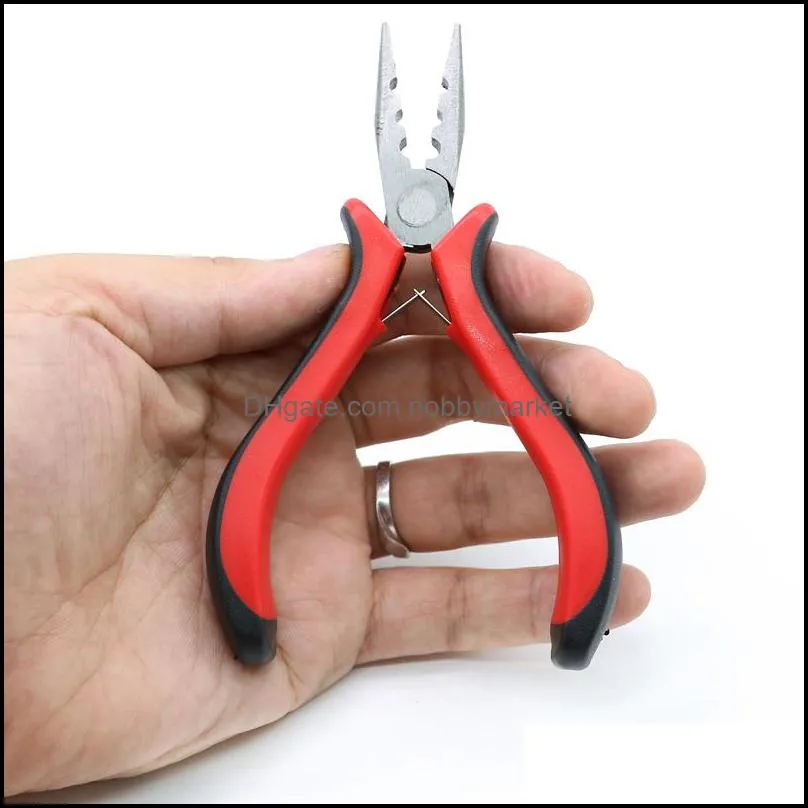 High Quality Jewelry Making Tools Crimping Pliers With Red Handle for DIY from YIwu Factory , ZYT0001