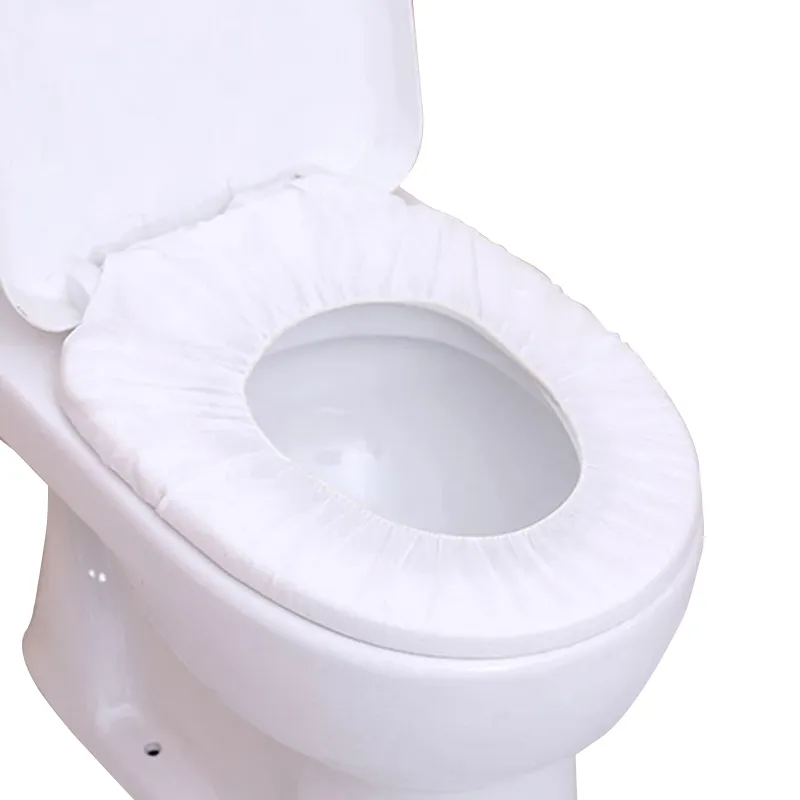 Bärbar pappersplatta Toalettartiklar Engångsfria tyg Travel Toaletter Sittäcke Mat Hygienisk vårdtillbehör