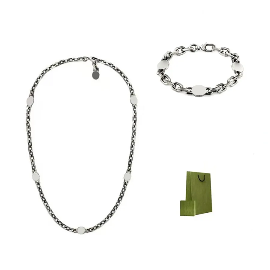 Designer colar pulseira terno para homem mulher pingente colares pulseiras moda corrente das mulheres dos homens marca jóias agradável qualidade285o