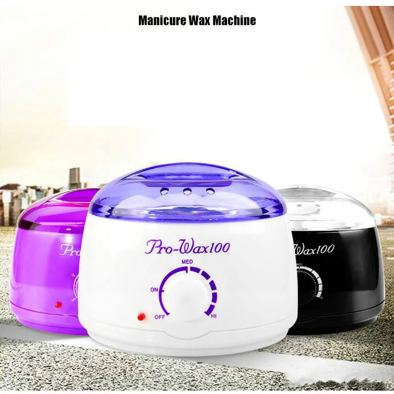 Golenie Epilator Epilator Epilator 500 ml podgrzewacz woskowania cieplejszy garnek do usuwania Salon Zestaw Salon Ręka Epilator Stopa Parafin Wosk