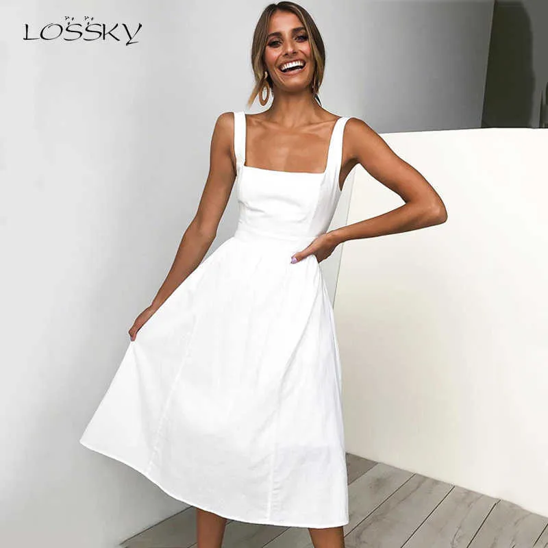 white christmas dresses Petal and Pup Women's Sawyer Midi Slip Dress