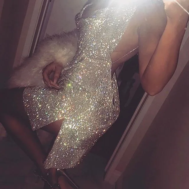 Sexy Metal Body Chain Slip Summer Dress Women Bling... From Lu04, $31.59 |  DHgate.Com