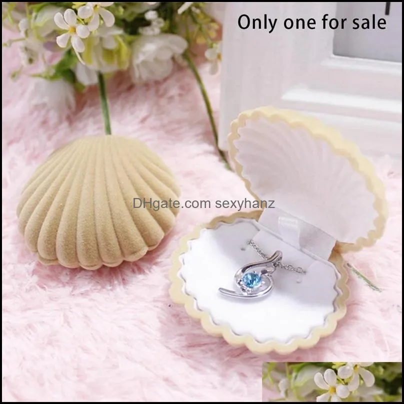 Jewelry Pouches, Bags Stud Cute Personality Box General Shell