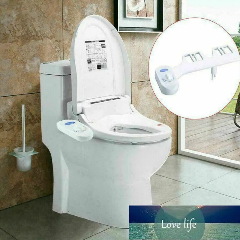 SAMODRA Nuovo Bidet Sedile WC Attacco WC Bidet Spruzzatore Ultra-Sottile 3 Funzioni Ass Bidet Doccia Lavaggio Igienico Per Il Bagno - Foto 7