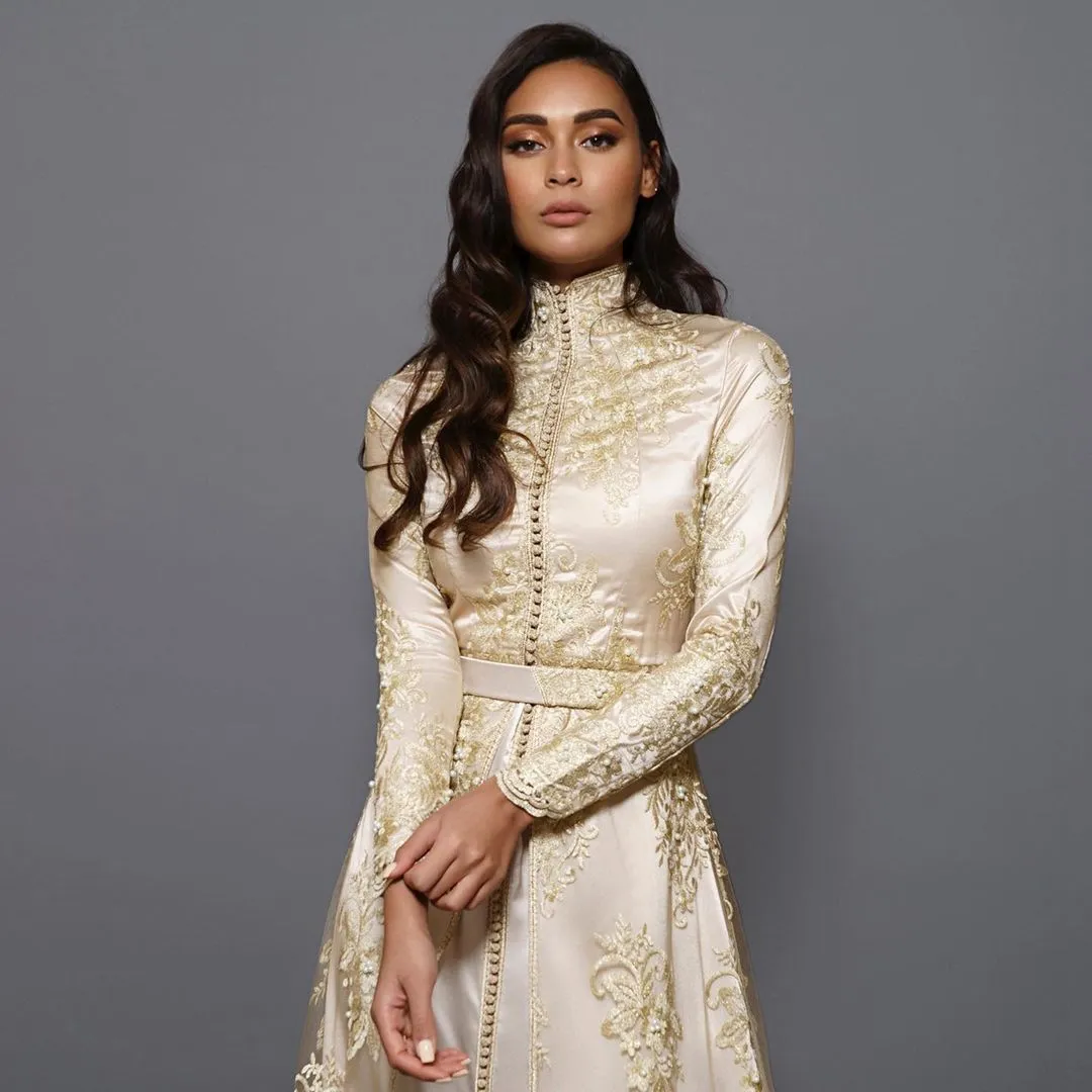 chinese dress ladies Taupe Maxi Dress for Women, Long Kaftan Dresses Online