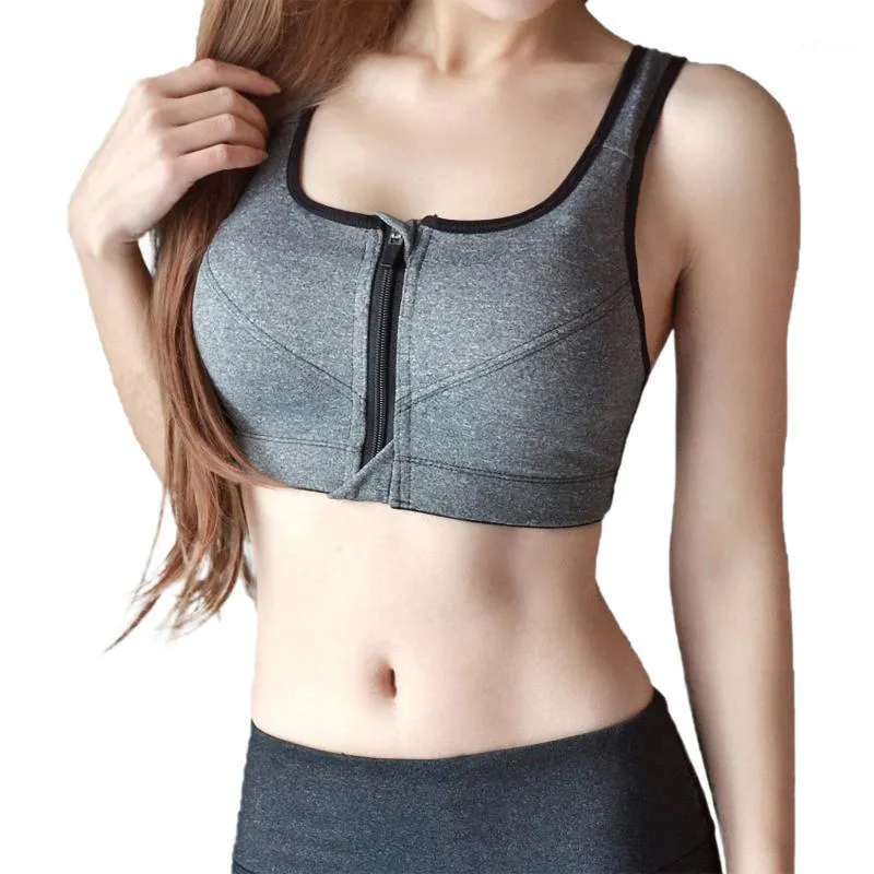 Push Up Padded Gray Sports Bra For Women Ideal For Yoga, Fitness