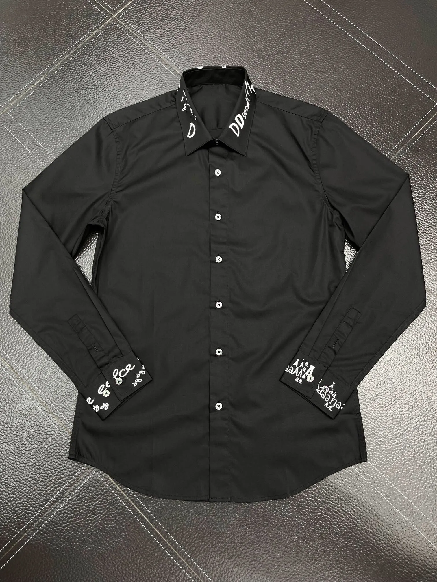 Camicie firmate da uomo Abbigliamento di marca Camicia a maniche lunghe da uomo Stile hip hop Top in cotone di alta qualit 10321