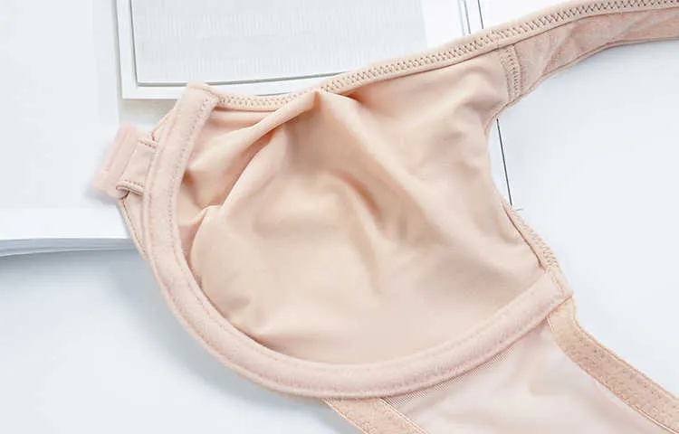 Comfortable Full Coverage Non Foam Racerback Bra With Front Closure For Women  Underwire Technology &Amp Iot 210623 From Dou01, $13.83