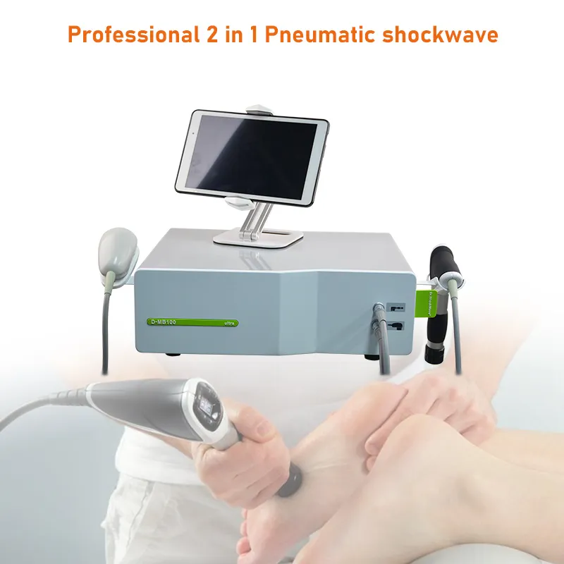 Mais novos itens Massagem Tecnologia Fisioterapia Baixa intensidade Pneumática Equipamento de Onda Efeito Deflexão Ed Shockwave Máquina