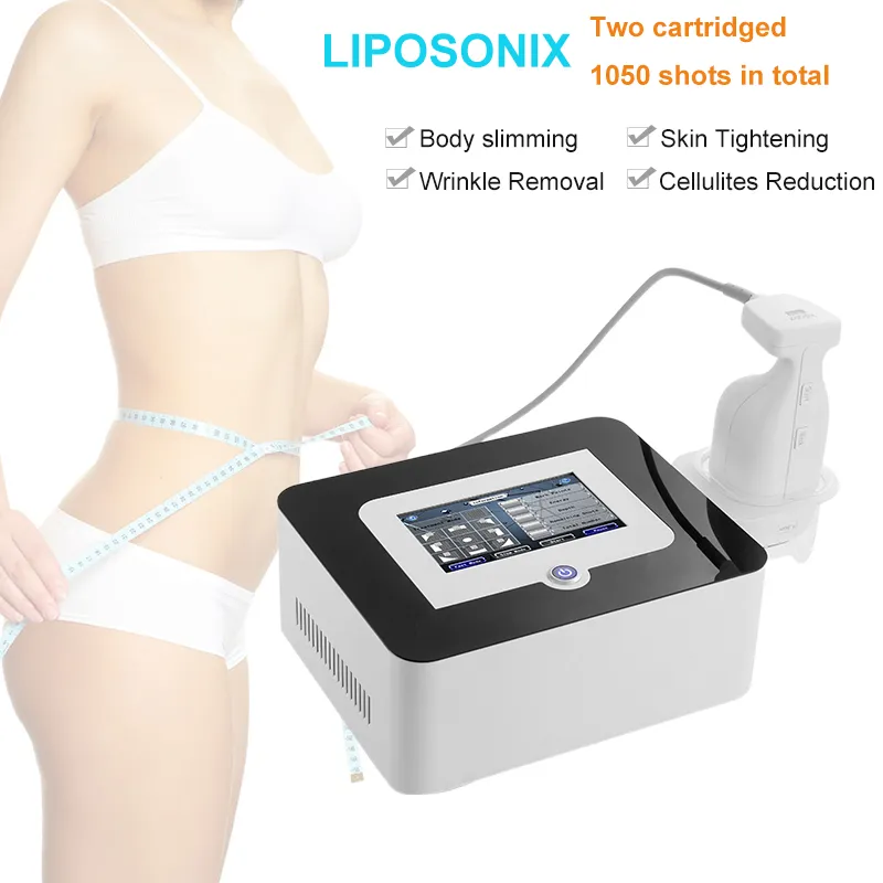 Portable Lipo Hifu bantning Liposonix Ultraljud Liposuctionsmaskiner Professionell kropp Slim Machine
