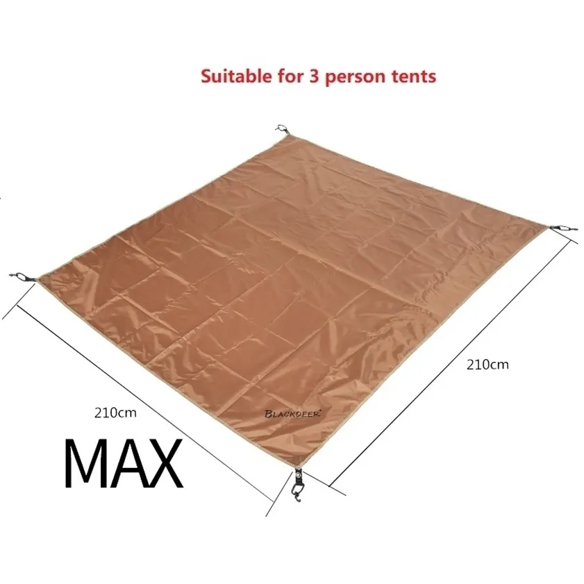 BLACKDEER – tapis de Camping ultraléger, avec empreinte de poche, imperméable, couverture de plage, pique-nique, tente extérieure, bâche multifonctionnelle, 220216