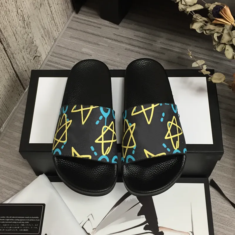 Luxury Designer Slides For Men And Women 2022 Collection With Flower Box Dust Bag And Snake Print Design Leather And Rubber Black Flat Sandals From Exclusivesunglasses 15.91 DHgate.Com