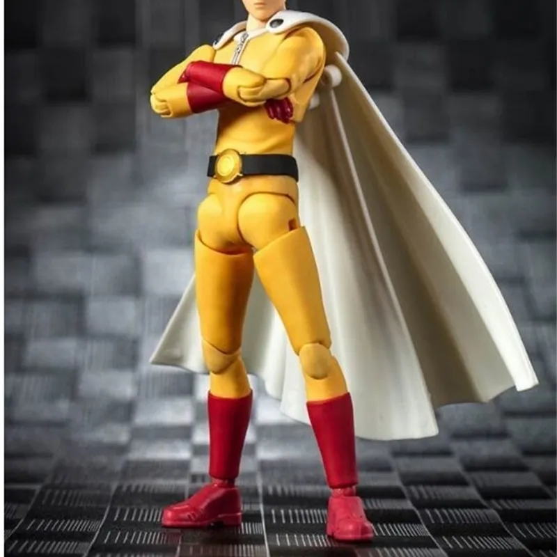 One Punch Man Anime Saitama Action Figure Figma 310 Model Toys In