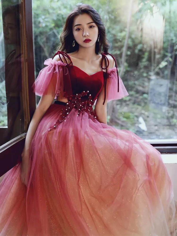 Mesh formal dress sale