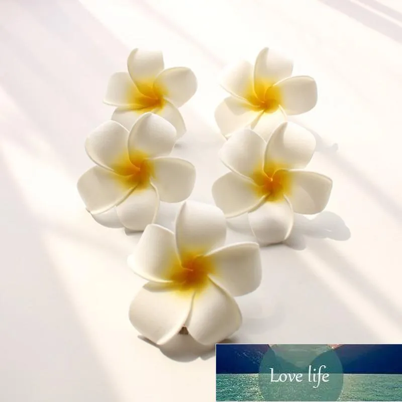 Decorative Flowers & Wreaths 50x Artifical Foam Frangipani Flower For Wedding Party Headwear Bows Craft Decor1 Factory price expert design Quality Latest Style