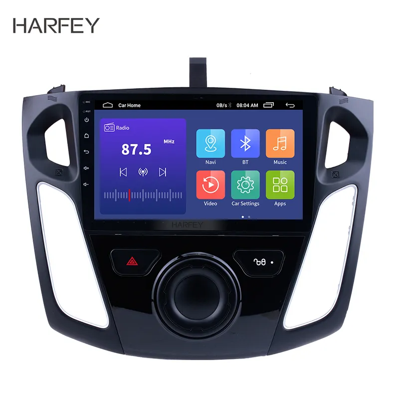 Android 10 Car DVD Gps Navigatie Radio Player for 2011 2012-2015 Ford Focus Auto Multimedia Speler Met 9 "Écran tactile spiegel Link Dab +