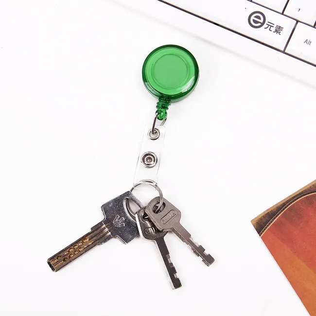 14 Pack Retractable Badge Holder Viaky Mixed Colors Carabiner Badge Reel With Clips For Key Ring And - View #3