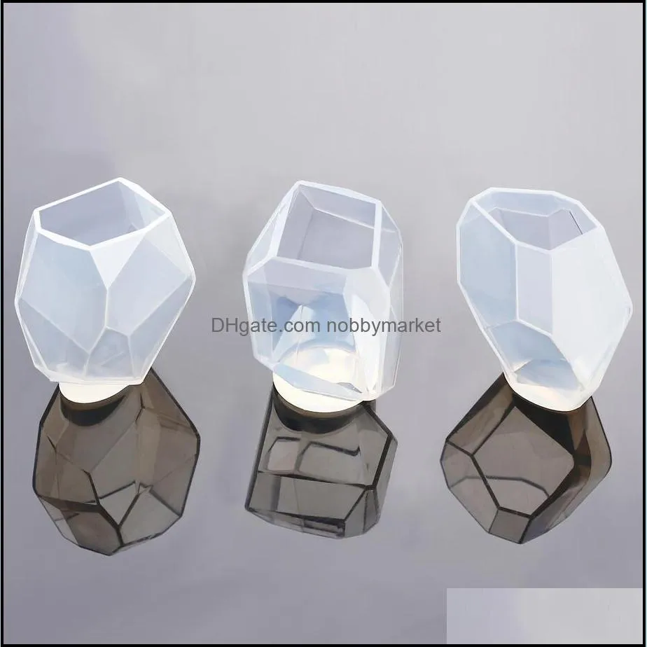 Transparent Silicone Mould Resin Decorative Craft DIY stone Mold Type resin molds for jewelry