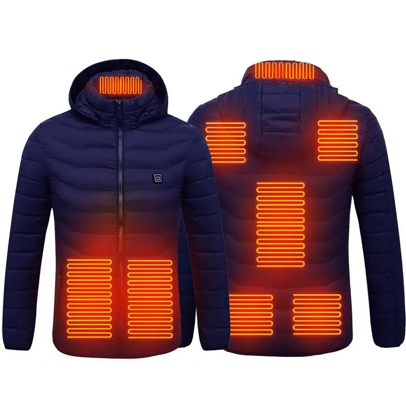 USB Heated Thermal Cotton Snow Jackets Men For Men And Women Ideal