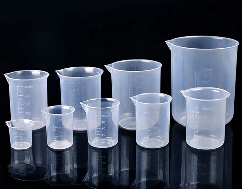 Transparent Plastic Graduated Measuring Cup