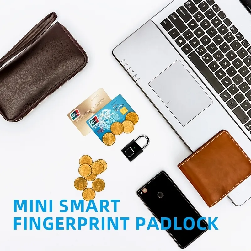 Fingerprint Padlock Smart Lock 10