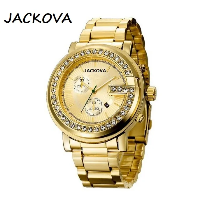 Couple Unisex Top Brand classic designer men Best Sale Stainless Steel Crystal Wrist Women Casual Fashion Ladies Quartz Watch Analog Watch