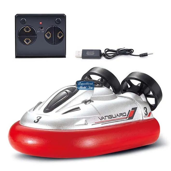 EMT BT2 2.4G Télécommande Mini Aéroglisseur Bateau Électrique Enfant Jouet,  Double Moteur Forte Puissance, Étanche, Cadeau De Noël Enfant Anniversaire  Garçon, USEU Du 8,34 €