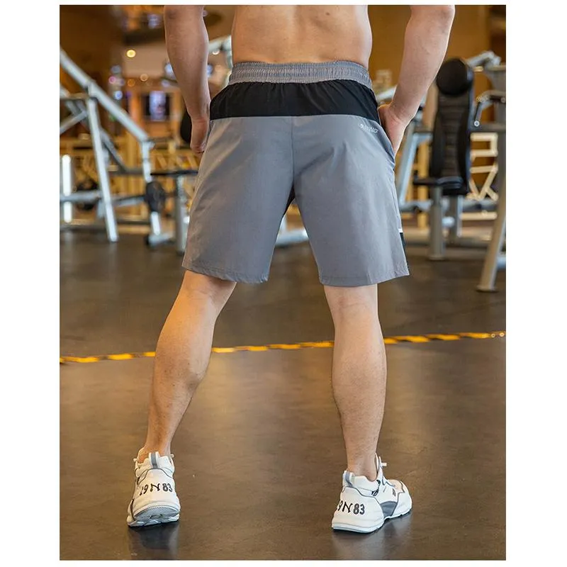 Pantalones cortos de deporte para hombre, secado rápido, bermudas