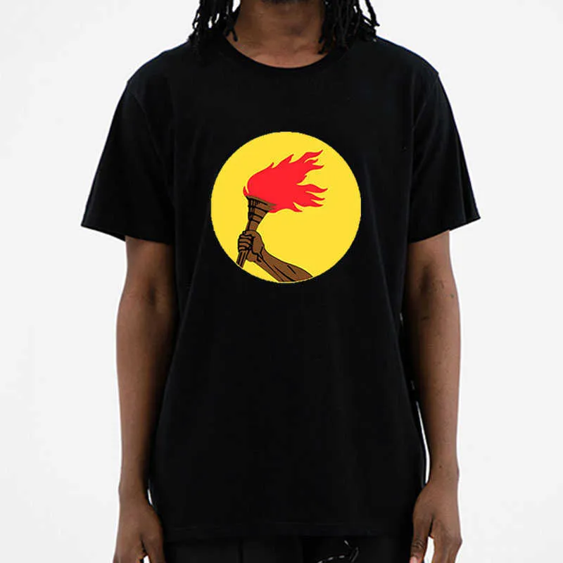 Zaire Congo flagga T Shirt Bekväm sommar Kortärmad O-Neck Cotton Clothing Plus Storlek Top Tee Trend 210629