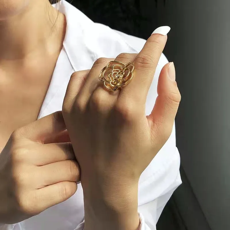 Smoky Quartz Ring Gold Gemstone Ring Gift Ring Birthday Gift Girlfriend  Gift Unique Gifts Stone Ring 14k Gold Ring - Etsy