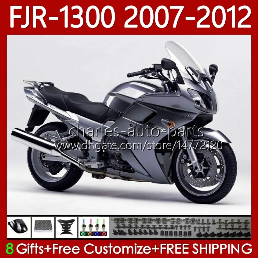 OEM フェアリングヤマハ工場色 FJR-1300 FJR 1300 A CC FJR1300 07 08 09 10 11 12 モトボディ 108No.43 FJR-1300A 2007 2008 2009 2010 2011 2012 FJR1300A 01-12 ボディワークキット