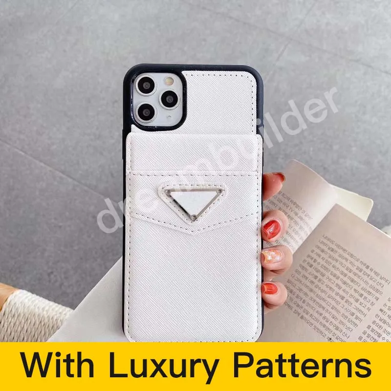 P fashion phone cases for iphone 12 pro max 11 7 8 plus X XR XS MAX back shell for samsung galaxy S10P S20 S20U NOTE 10 20 u with wallet