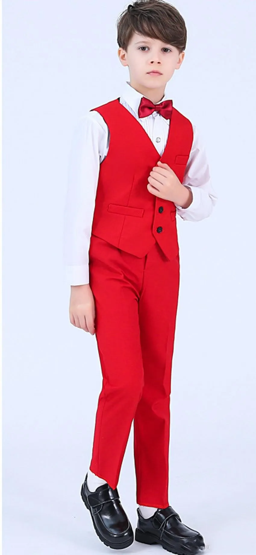 Excellent Fashion Kids Formal Wear Clothes Children Attire Wedding Blazer Boy Birthday Party Business Suit Jacket Pants Vest 001 From 51 62 DHgate
