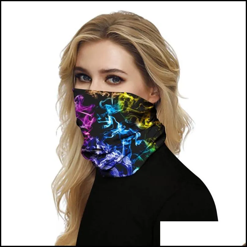 Cycling Caps & Masks Face Cover Balaclava Scarf Neck Outdoor Sport Earloop Headband Unisex Fashion Funny Windproof Dust Wrap Camping