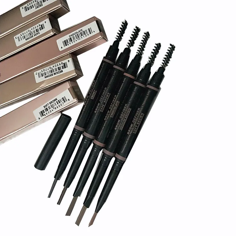 MAKEUP Double eyebrow pencil BROW PENCIL CRAYON EBONY/SOFT BROWN/DARK BROWN / MEDIUM BROWN/chocolate