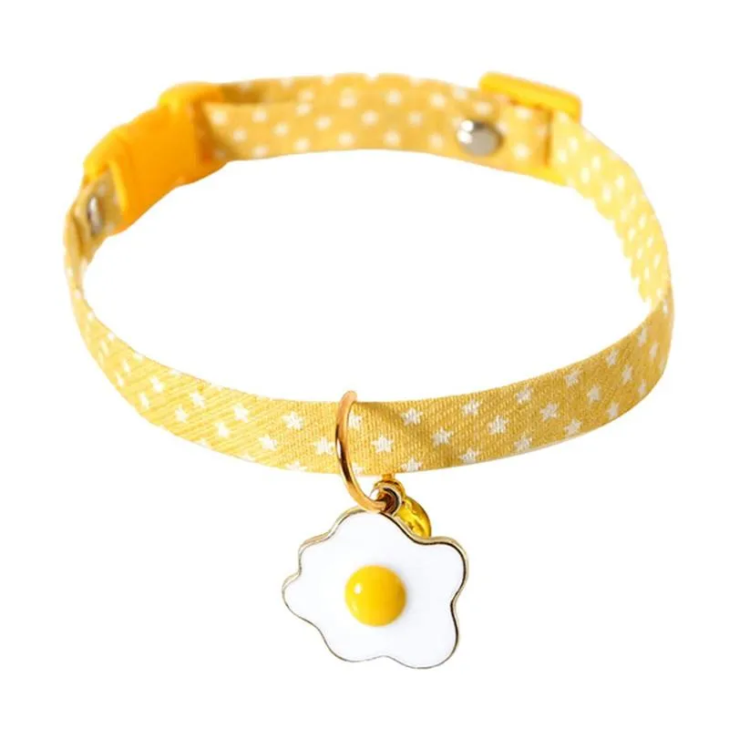 Colliers pour chats avec cloche réglable, collier de sécurité pour chaton mignon, sangle, accessoire pour animaux de compagnie