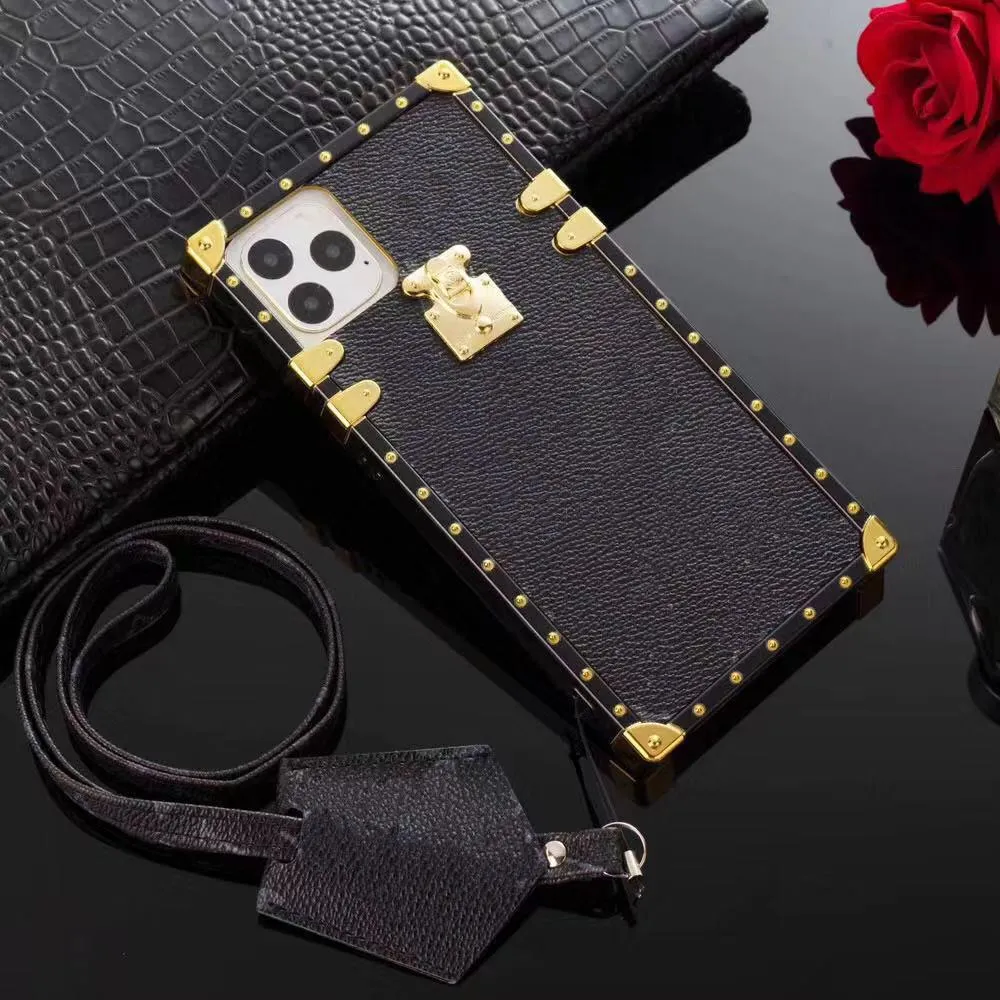 designer fashion phone cases for iphone 12 Pro Max 12 MINI 11 XR XS Max 7/8 plus PU leather Phone cover for samsung S20 s10 plus NOTE 8 9 10