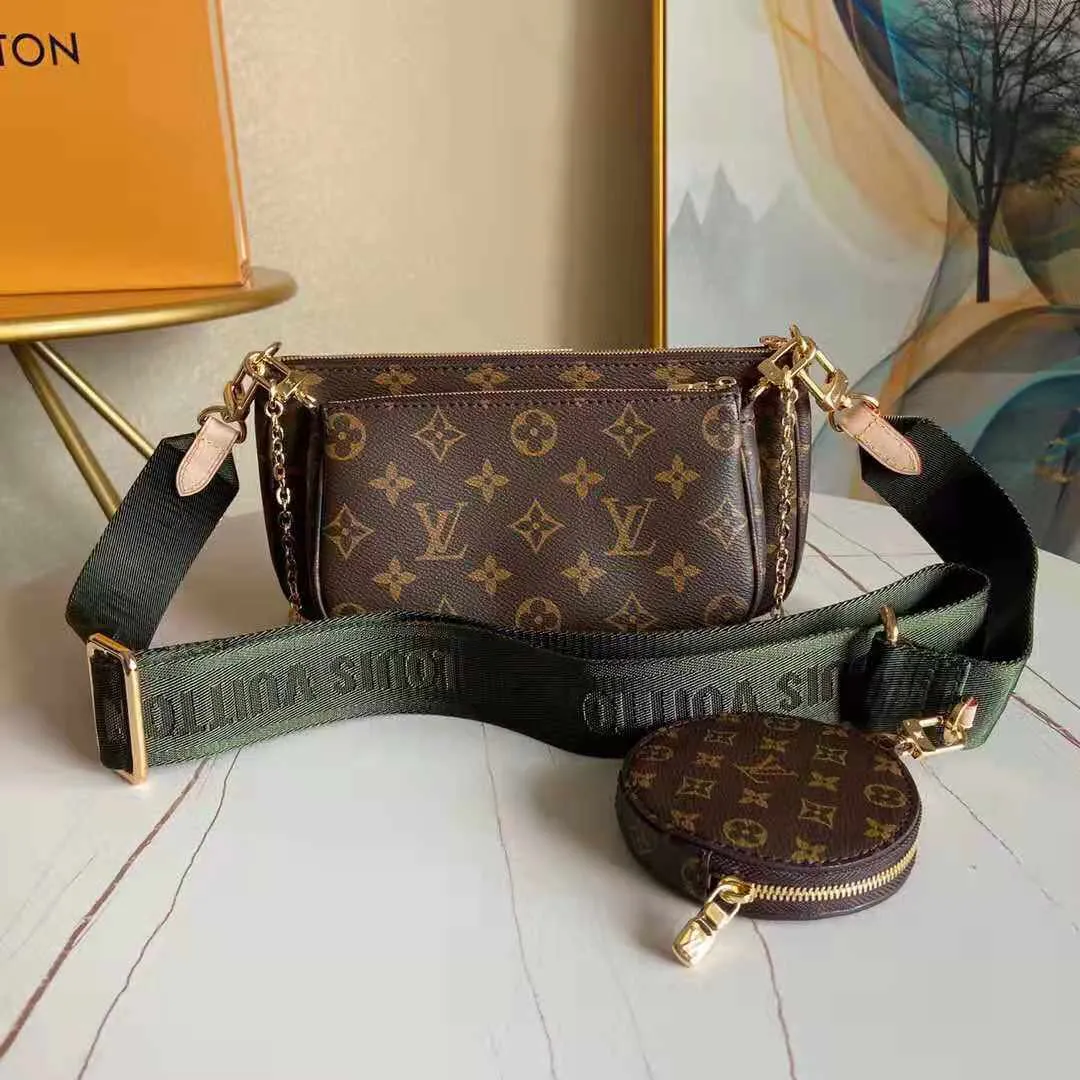 Hobo Louis Vuitton Bolso De Hombro Para Hombres Y Mujeres s Bolsa De Cuero  De Lujo Deporte LV Gran Capacidad Cruzada